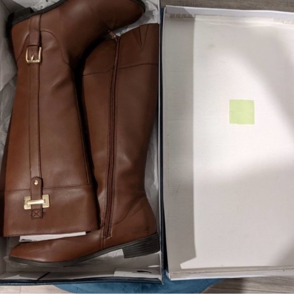 KAREN SCOTT DELIEE 2 BOOTS in COGNAC color - Picture 3 of 7